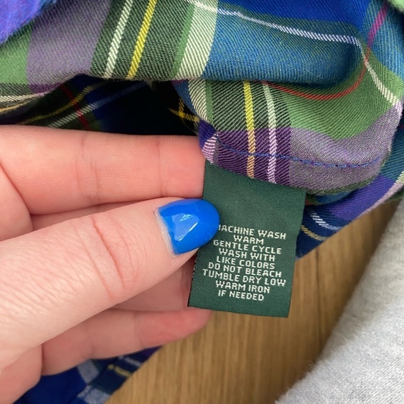 Plaid Button Up - Picture 5 of 6